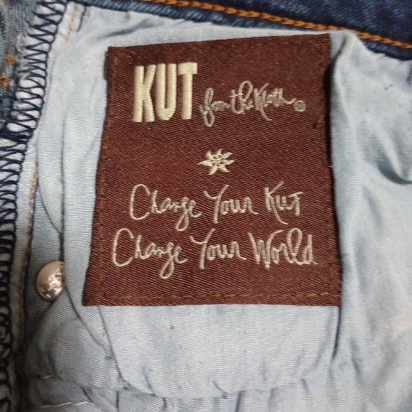 Kut From The Kloth Catherine Boyfriend Mid-Rise Jeans Ladies 6 Current Style - Picture 5 of 12